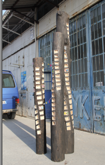 Skyscraper,2012, 280x25x25cm(x3)